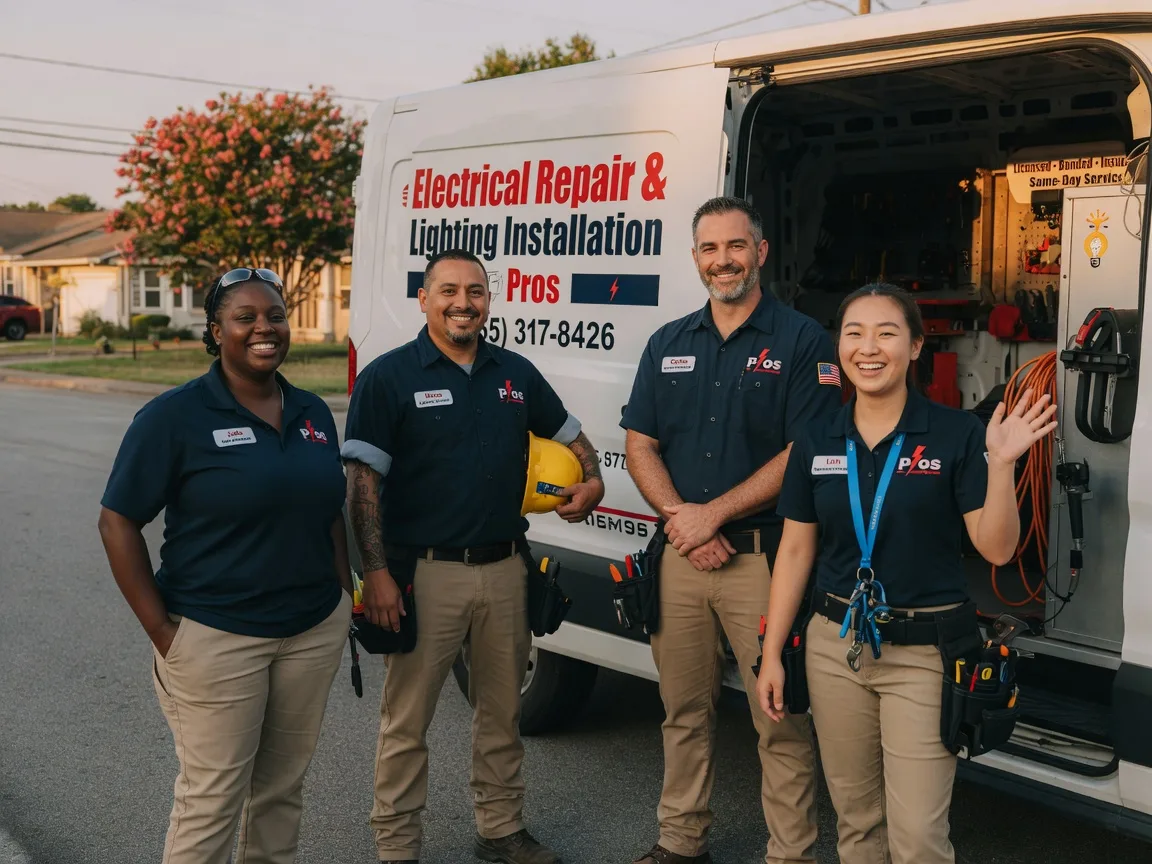 Licensed Electrician company in Goodrich, TX